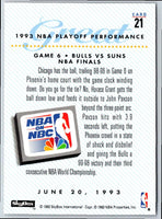 1993 SkyBox John Paxson #21