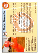 1992 Front Row Draft Picks Steve Cox