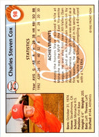 1992 Front Row Draft Picks Steve Cox #98