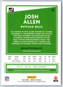 2020 Donruss Josh Allen
