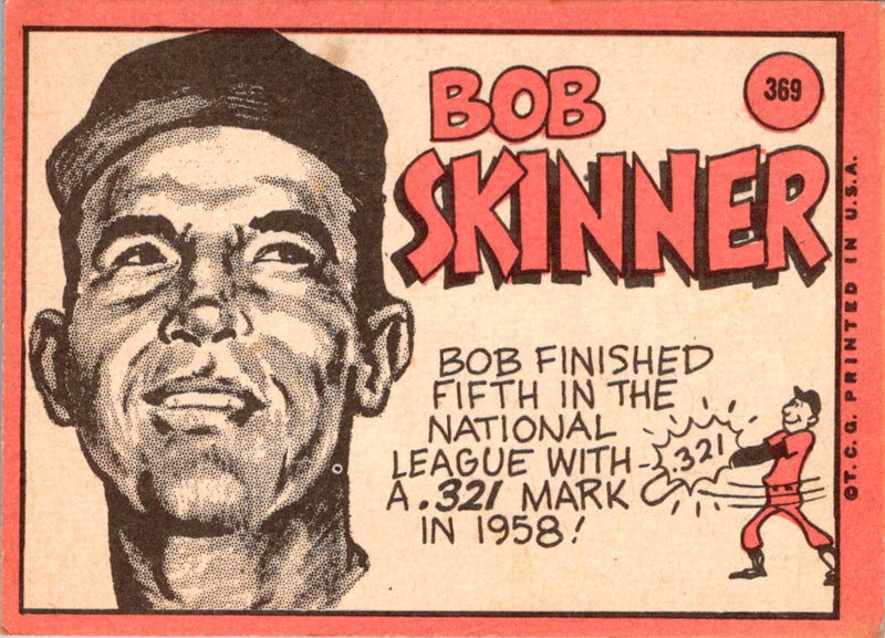 1969 Topps Bob Skinner