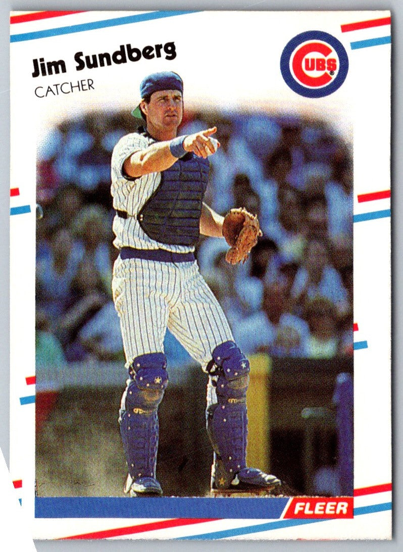 1988 Fleer Jim Sundberg