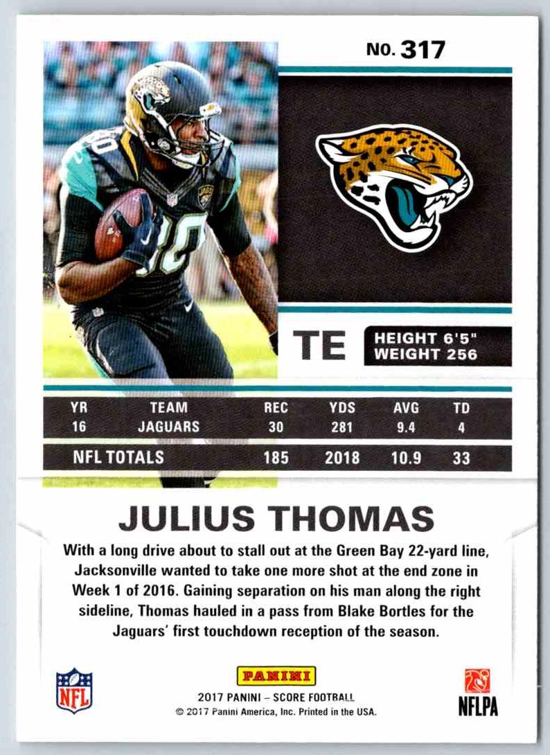 2017 Score Julius Thomas