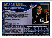 1997 Bowman CHL Shane Willis #113