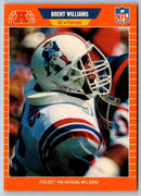 1989 NFL Proset Brent Williams