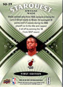 2008 Upper Deck First Edition StarQuest Green Dwyane Wade
