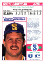 1988 Score Young Superstars II Scott Bankhead #37