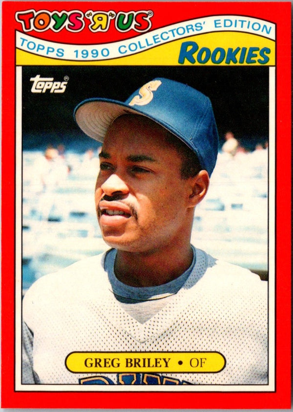 1990 Topps Toys'R'Us Rookies Greg Briley #5