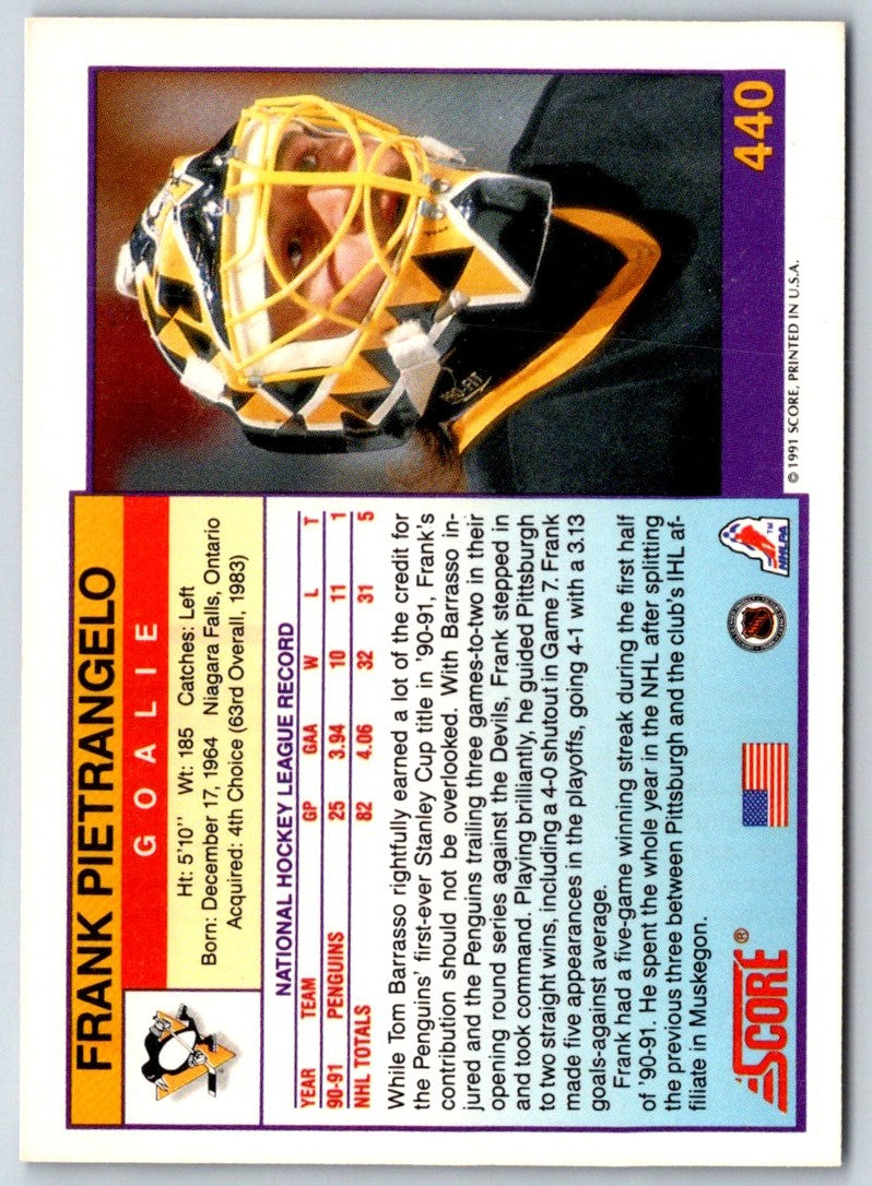 1991 Score American Frank Pietrangelo