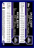 2003 Topps Jack Cust/Rene Reyes