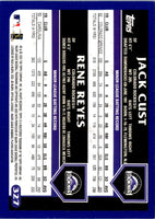 2003 Topps Jack Cust/Rene Reyes #327