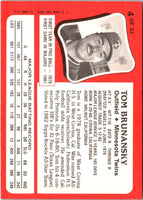 1986 Topps Kay-Bee Young Superstars of Baseball Tom Brunansky #4