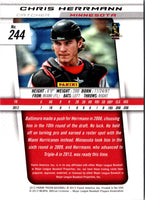 2013 Panini Prizm Chris Herrmann #244 Rookie