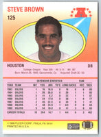 1990 Fleer Steve Brown #125