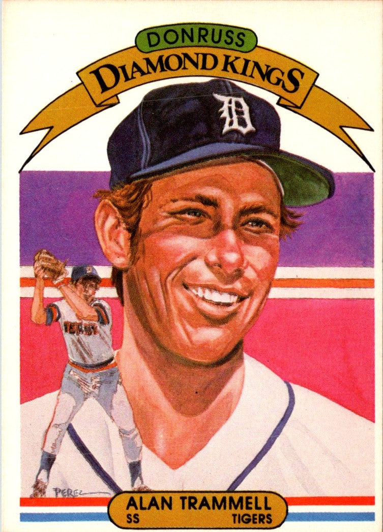 1982 Donruss Alan Trammell