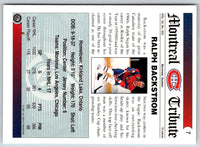 1992 O-Pee-Chee Montreal Canadiens Hockey Fest Ralph Backstrom #33