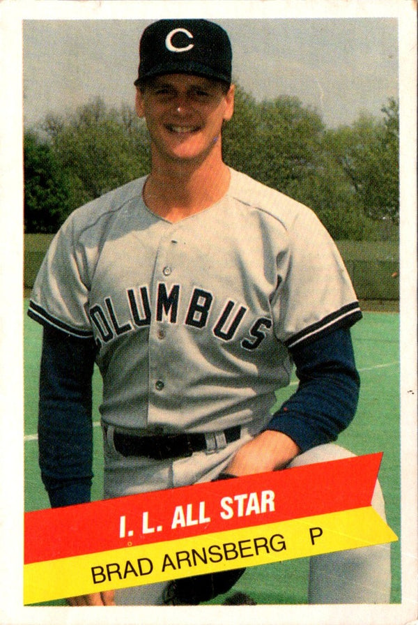 1987 TCMA International League All-Stars Brad Arnsberg #3