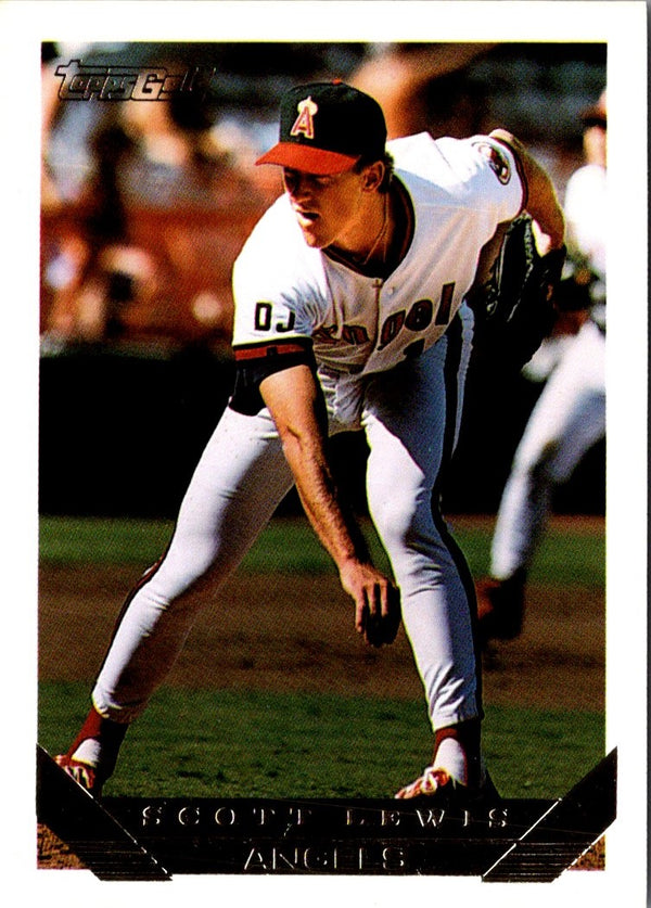 1993 Topps Gold Scott Lewis #668