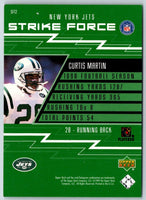 1999 Upper Deck Strike Force Curtis Martin #SF12