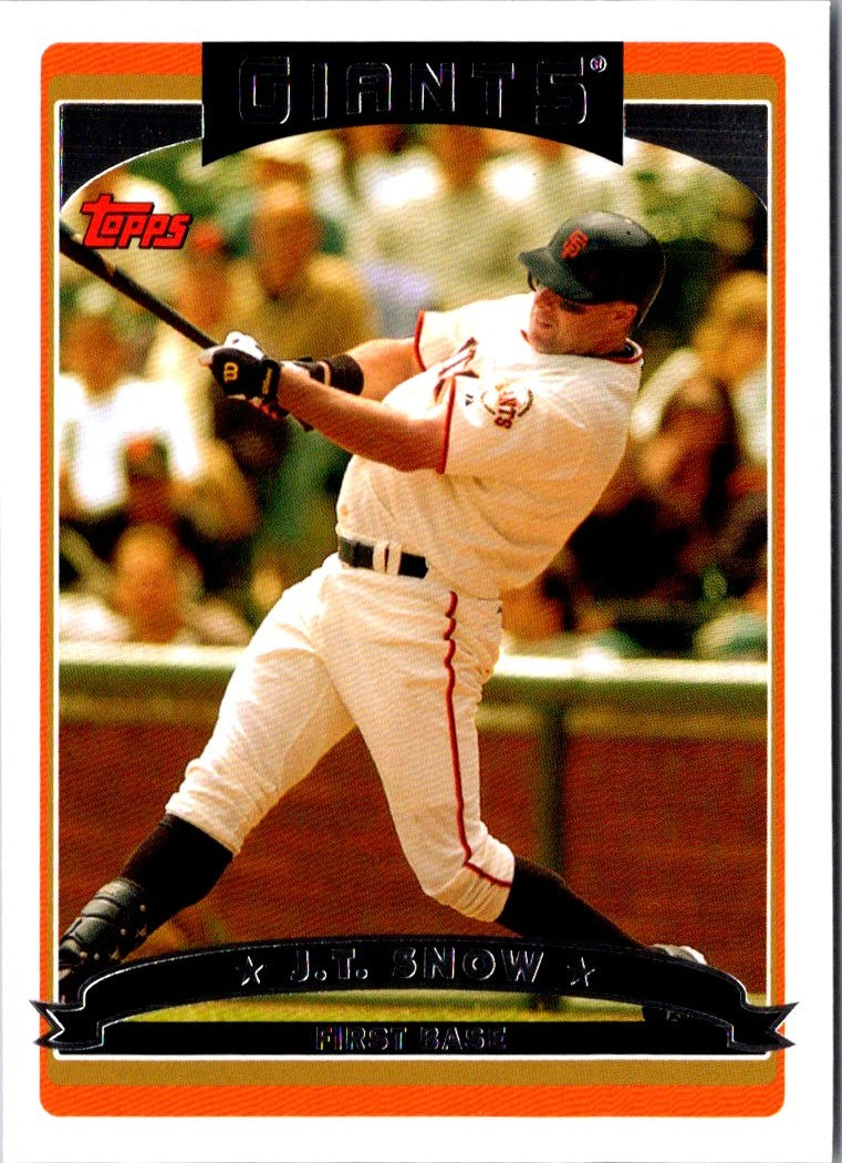 2006 Topps J.T. Snow