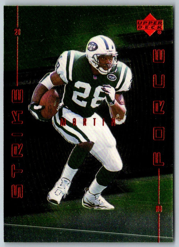 1999 Upper Deck Strike Force Curtis Martin #SF12