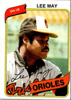 1980 Topps Lee May #490