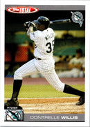 2004 Topps Total Team Checklists Dontrelle Willis