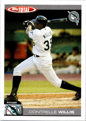 2004 Topps Total Team Checklists Dontrelle Willis #TTC12