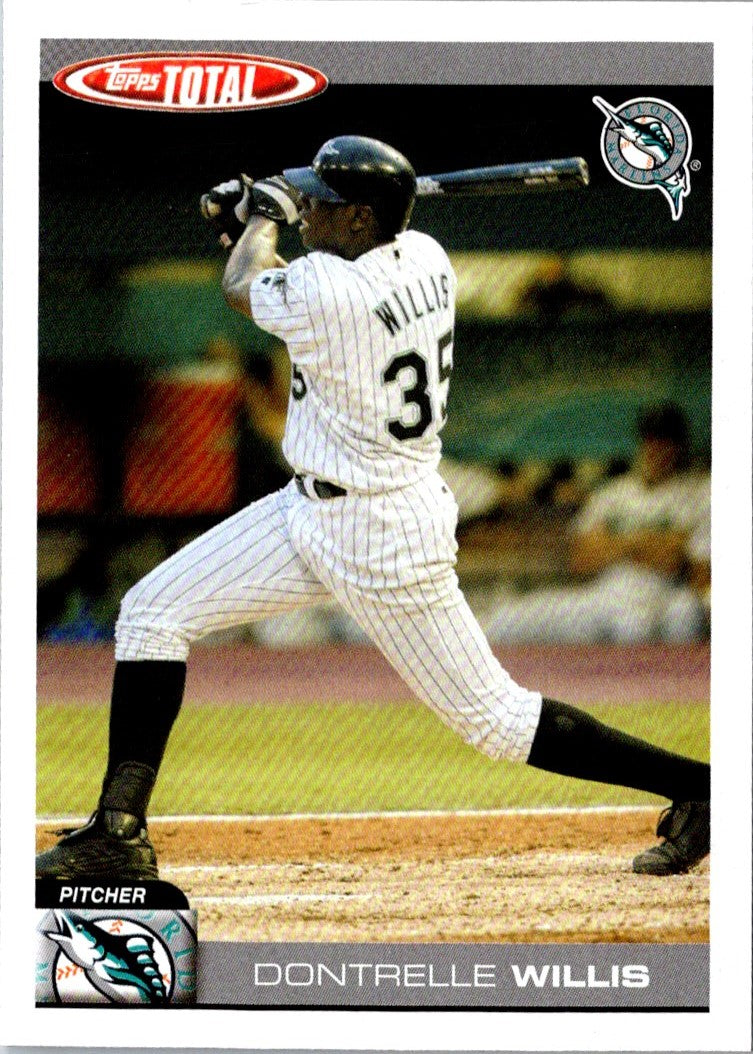 2004 Topps Total Team Checklists Dontrelle Willis