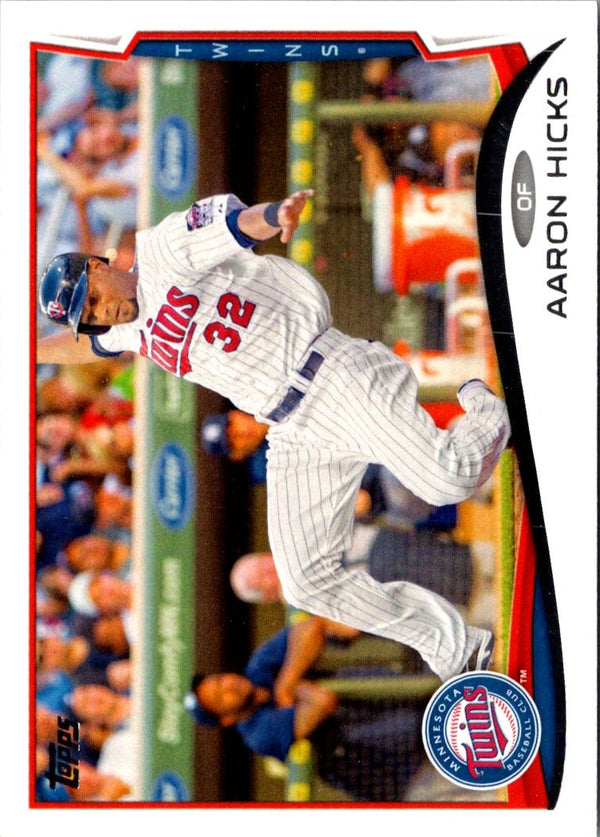 2014 Topps Aaron Hicks #12