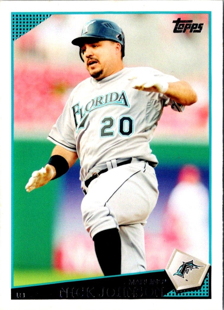 2009 Topps Updates & Highlights Nick Johnson