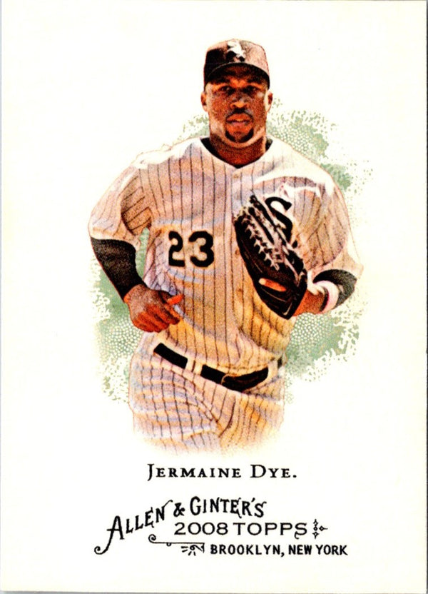 2008 Topps Allen & Ginter Jermaine Dye #141