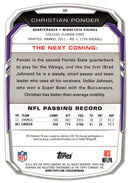 2013 Bowman Christian Ponder