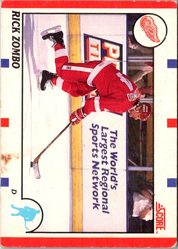 1990 Score Rick Zombo #101 Rookie