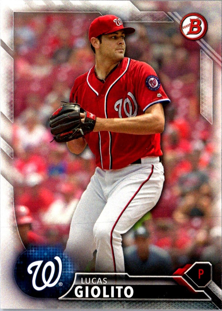 2016 Bowman Prospects Lucas Giolito