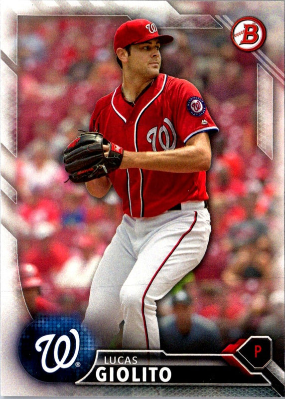 2016 Bowman Prospects Lucas Giolito #BP150