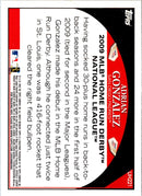 2009 Topps Updates & Highlights Adrian Gonzalez