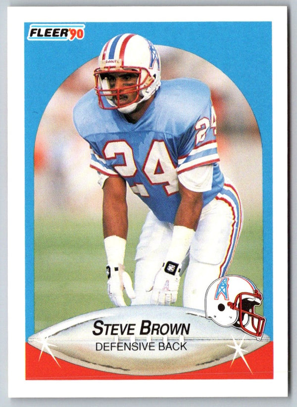 1990 Fleer Steve Brown #125