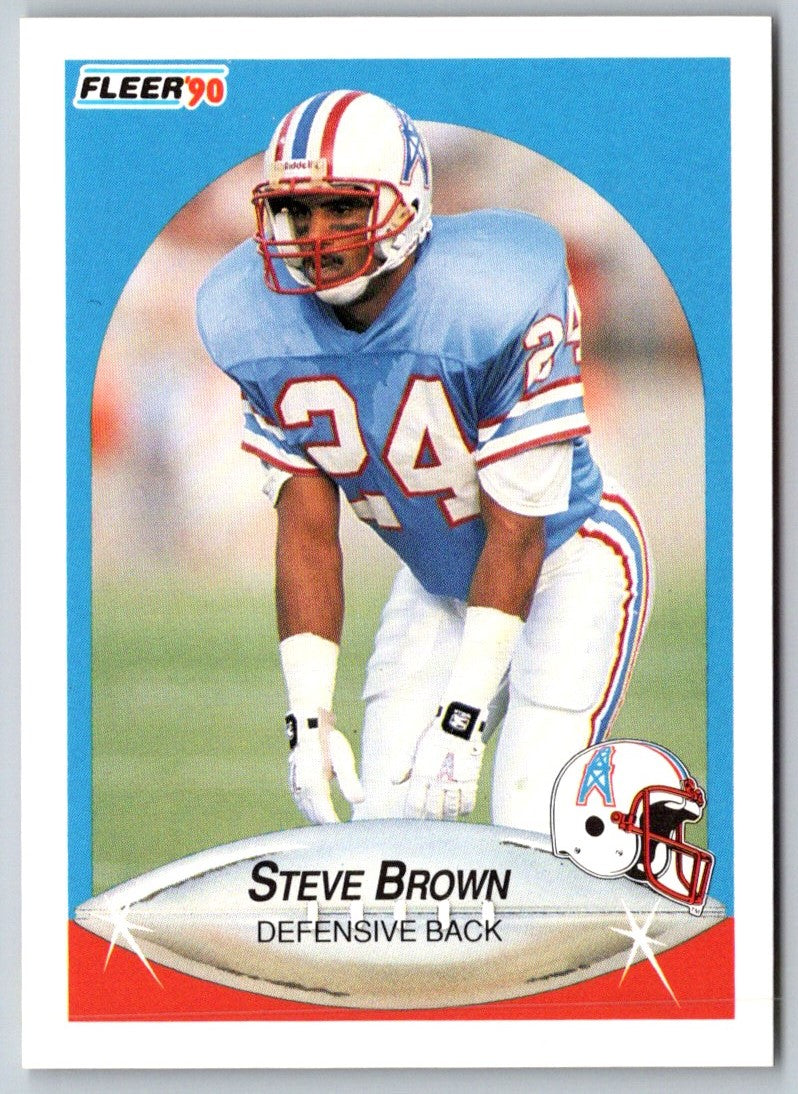 1990 Fleer Steve Brown
