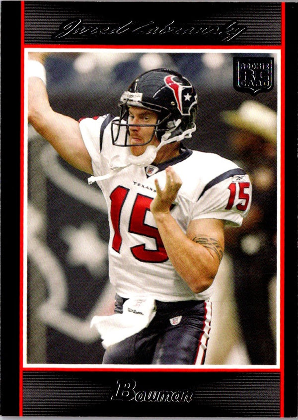 2007 Bowman Jared Zabransky #122 Rookie