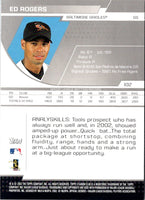 2003 Stadium Club Ed Rogers #102B