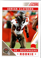 2011 Score Adrian Clayborn #303 Rookie