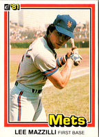 1981 Donruss Lee Mazzilli #34