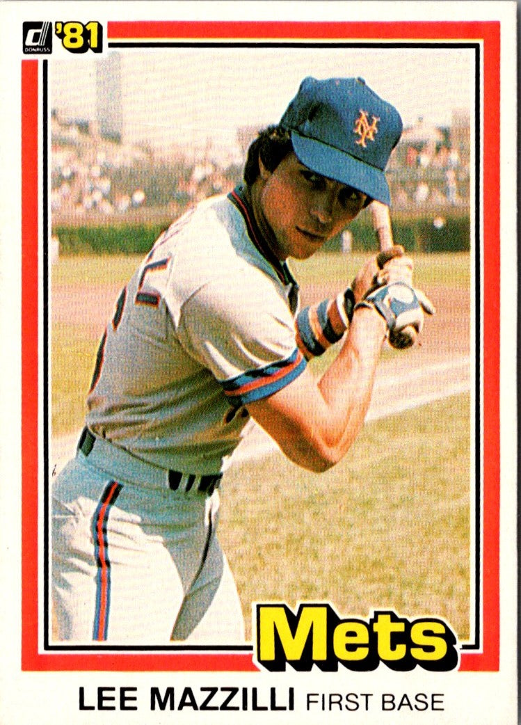 1981 Donruss Lee Mazzilli