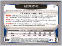2013 Bowman Justin Upton #11