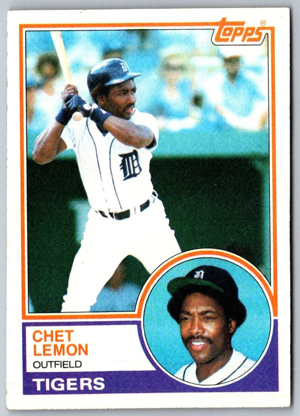 1983 Topps Chet Lemon #727