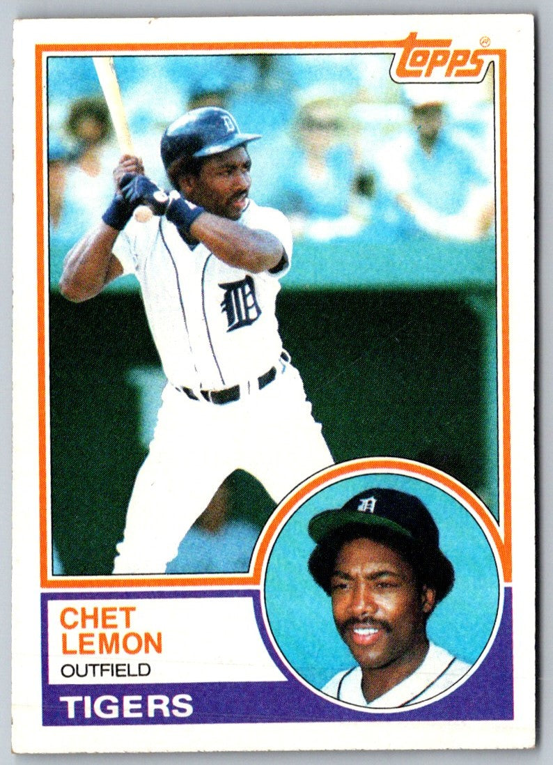 1983 Topps Chet Lemon