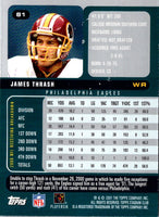 2001 Stadium Club James Thrash #81