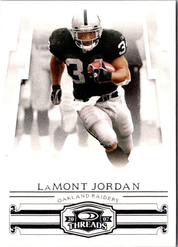 2007 Donruss Threads LaMont Jordan #36