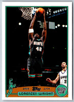 2003 Topps Collection Lorenzen Wright #123